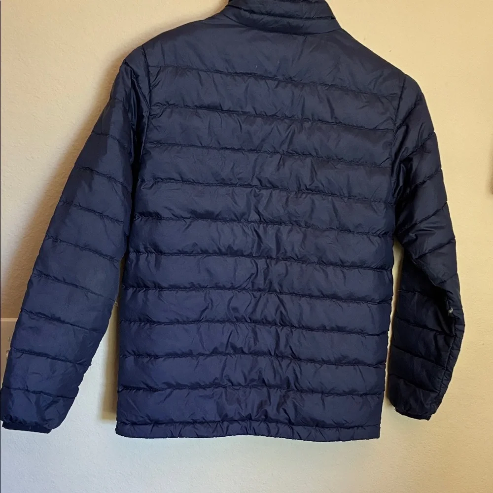 Patagonia Kids' Down Sweater Jacket Navy Blue Size Large (12)